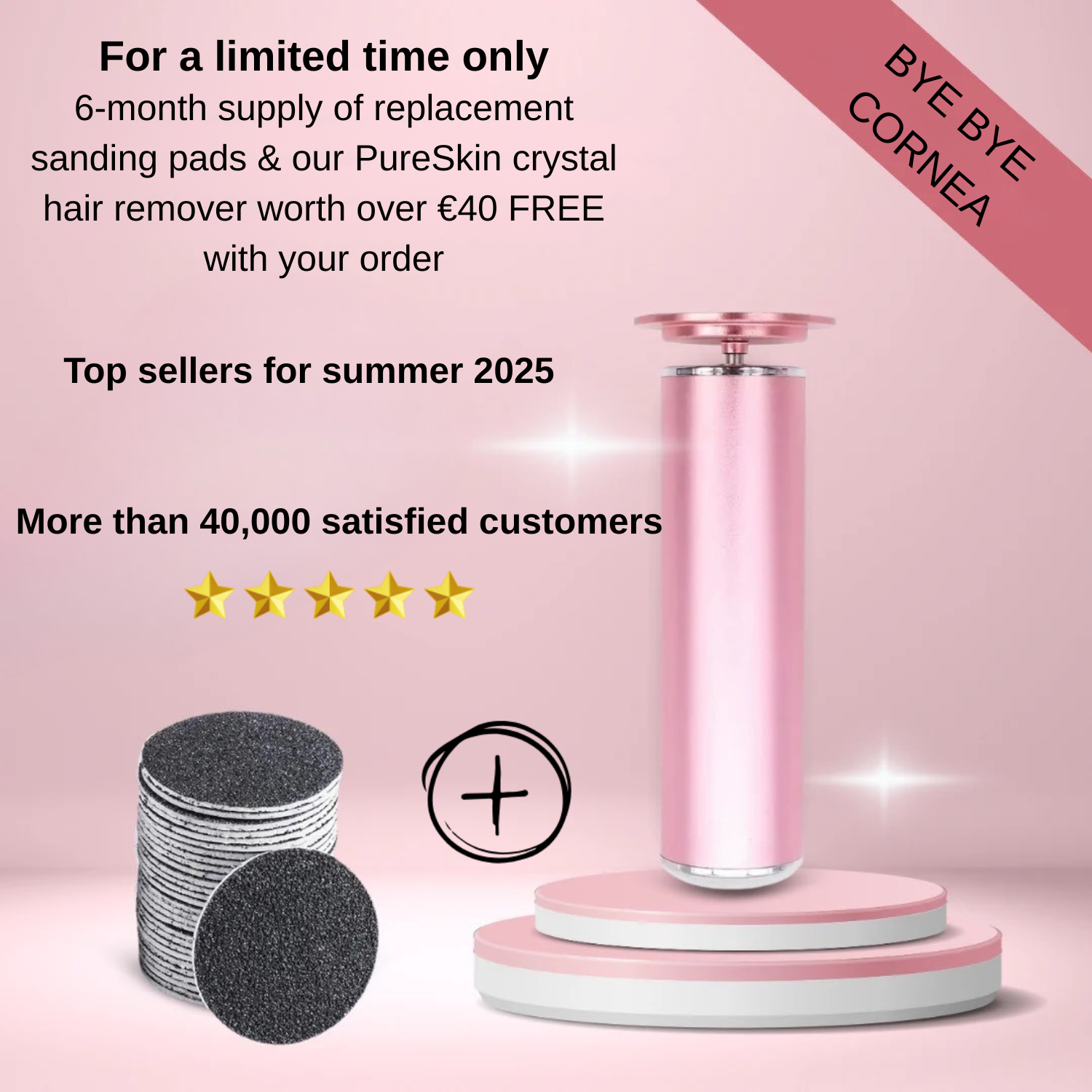 GlowStep-Pro™ incl. 40 free pads